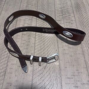 Nocona Belt Co Western Leather Belt Size 46 N2476602